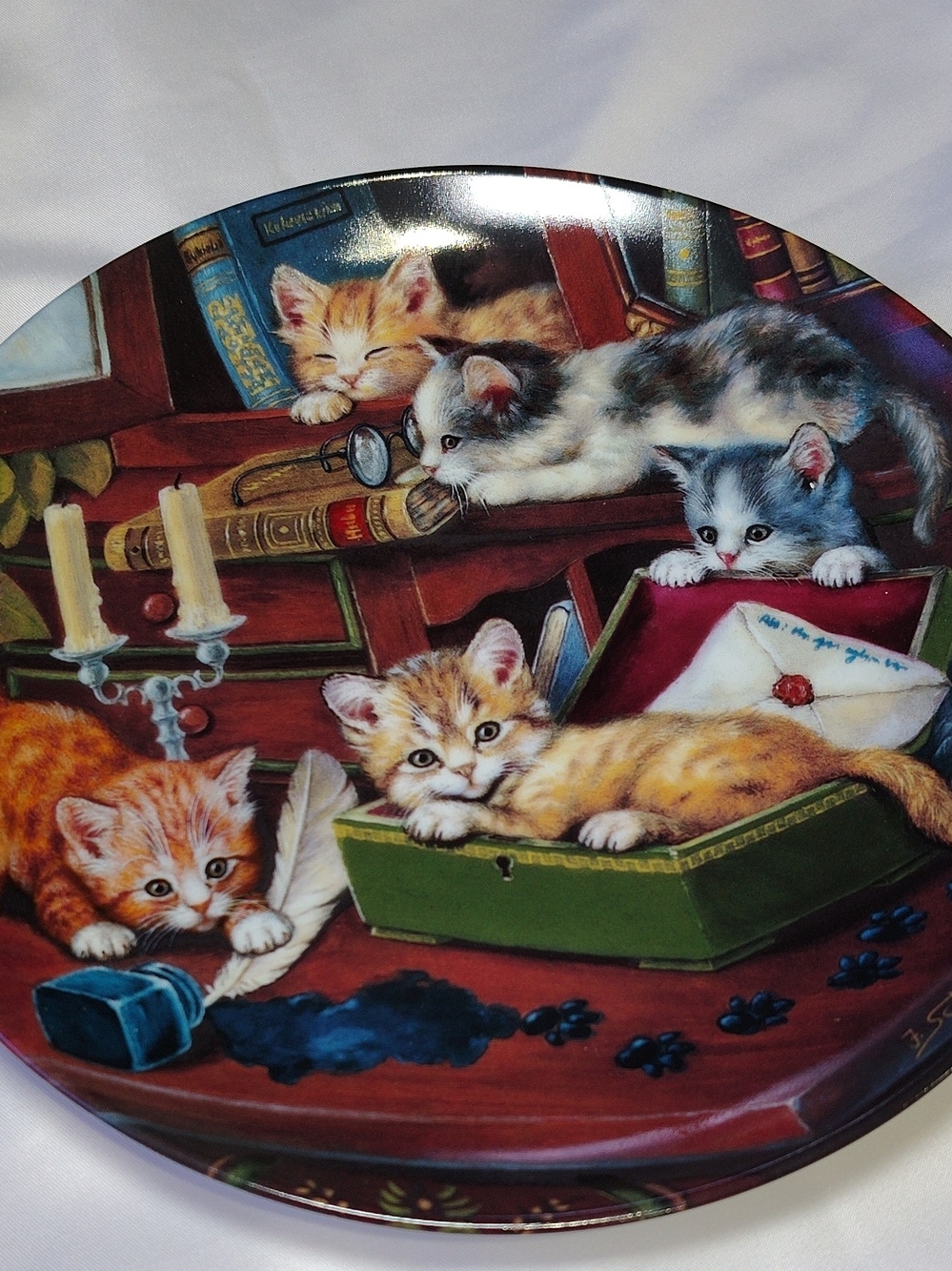 " Study Break" Collector's Plate